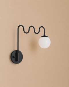Modern Minimalist Removable Wall Sconce Glass Globe Golden Brass Design Indoor/Outdoor Living Room Decor for Diwali Retirement - Product Image 5