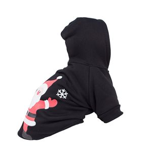 Costume per Animali Domestici con Illuminazione LED, Maglione con Cappuccio da Babbo Natale per Animali - Product Image 6