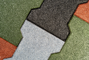 Supersafe Interlocking Rubber Pavers Horse Stable Driveway Dog Bone Rubber Brick Rubber Flooring Tiles - Product Image 3