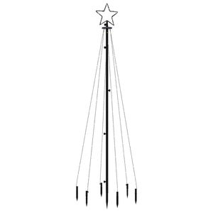 Elemento decorativo per le vacanze Festive con Spike colorato albero di Natale da 6 ft con 108 a Led - Product Image 3