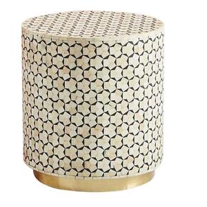 Luxurious Portable Adjustable Foldable Coffee <b>Table</b> <b>Stool</b> Antique Living Room Furniture Stylish Handmade Accent <b>Table</b> for Home - Product Image 1