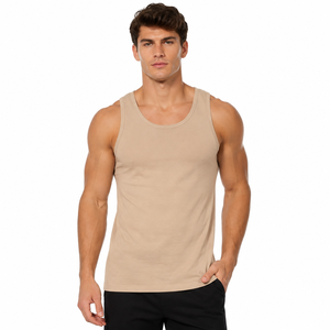 Débardeur Homme Cosh International Couleur Unie Col Rond Respirant Élégant pour Activités de Plein Air Sans Manches Coupe Musculaire - Product Image 3