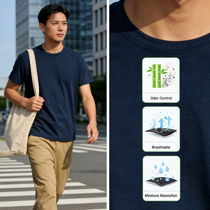 Camisetas Personalizadas al por Mayor para Hombre, Alta Calidad, 100% Algodón, Secado Rápido, Ecológicas, Tela Transpirable de 220g, Camiseta Personalizada 2026 - Product Image 2