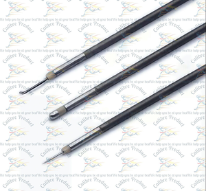 Électrode bipolaire de hystéroscopie en acier inoxydable de haute qualité 5FR x 39 cm, aiguille à boule, crochet flexible d'urologie avec câble - Product Image 2