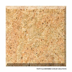 Hot Selling New Kashmir Gold Granite Slabs Polished Natural <b>Stone</b> for Countertops Flooring Wall Cladding and Interior Projects - Product Image 1
