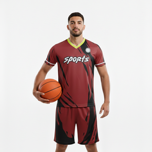 Uniforme de Fútbol Unisex para Adultos, Sublimación Personalizada, Impresión por Transferencia, Transpirable, Secado Rápido, Nombres de Equipo/Jugador Personalizados, Manga Corta - Product Image 6