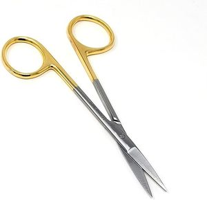 กรรไกรตัดม่านตาทางการแพทย์คุณภาพสูง ใบมีดตรง ตัดละเอียด สำหรับมืออาชีพ ได้รับการรับรองมาตรฐาน ISO - Product Image 3