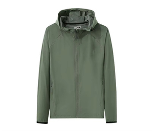 Chaquetas Impermeables Reversibles Ligeras Personalizadas de Tallas Grandes, Chaquetas Unisex Resistentes al Viento con Cierre de Cremallera, Servicio OEM - Product Image 2