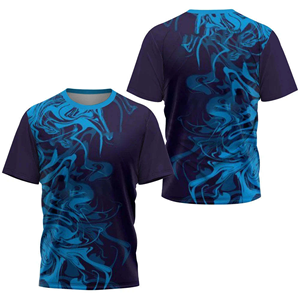 T-shirts pour hommes de qualité supérieure 100% coton à manches courtes, T-shirts personnalisés 100% polyester pour hommes, T-shirts imprimés, vêtements décontractés purs - Product Image 5
