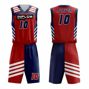 Uniformes de Baloncesto Personalizados de Poliéster, Diseño Personalizado para Clubes y Equipos, Camiseta de Baloncesto Masculina - Product Image 3