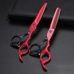 Ciseaux à cheveux Ryzer Studio en acier inoxydable pour droitiers, non pliables, à pointe acérée, manche long en plastique, pour usage en salon - Product Image 5