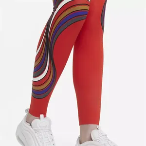Leggings de yoga taille haute pour femmes, personnalisables en gros (OEM), design simple, pantalons de sport fitness, vêtements de sport pour le ventre, leggings pour femmes - Product Image 3