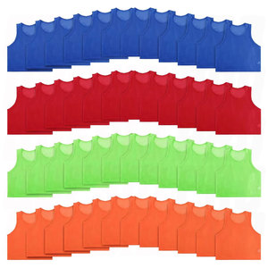 Sports Pinnies Soccer Jerseys Basketball Practice Training Vests <b>Football</b> Team Training Soccer <b>Bibs</b> Scrimmage Vest Lightweight - Product Image 1