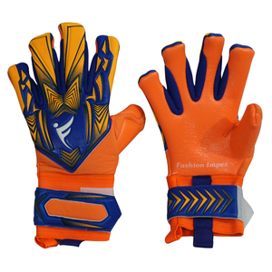 ถุงมือผู้รักษาประตูฟุตบอลสำหรับเยาวชน คุณภาพดี ราคาถูก ผลิตจากยางลาเท็กซ์หนา พร้อมอุปกรณ์ป้องกันนิ้วมือ มีจำหน่าย - Product Image 2