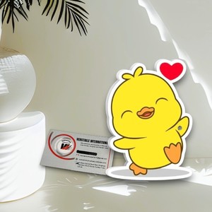 Private <b>Label</b> Duck Reusable Eco-Friendly Heart Acrylic Magnetic Solid Diamond Flower Square Lash Tiles Eyelash Extension Beauty - Product Image 4