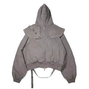 Sudadera con Capucha Deportiva para Hombre, con Cierre Completo, Tejido Transpirable, Bolsillos Delanteros y Ajuste Cómodo para el Gimnasio - Product Image 3