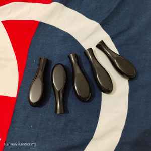 Material de mango de cuerno de búfalo negro premium hecho a mano para la fabricación de cuchillos a precio económico. - Product Image 6