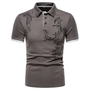 Camisas de Hombre de Alta Calidad, Totalmente Personalizadas, 100% Algodón, Ecológicas, Anti-Pilling, Transpirables, Sólidas, para Uso Casual - Product Image 3