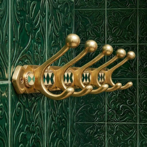 Luxury Wall <b>Hooks</b> <b>Towel</b> Cloths Hanger Coat <b>Hook</b> Metal Crafts Decorative Brass <b>Hooks</b> Home Decoration Items In Reasonable Price - Product Image 2