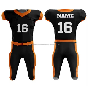 Vente en gros d'uniformes de football américain personnalisés par sublimation Usine de jeunes vêtements de football américain Vêtements de football américain respirants - Product Image 5
