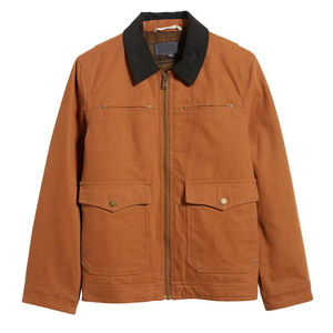 Men’s <b>Canvas</b> Safari <b>Jacket</b> – Turn-Down Collar, 100% Cotton Durable <b>Work</b> Outerwear, Fashion Casual Plus-Size Korean Style Coat - Product Image 5