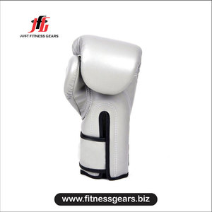 Gants de boxe en PU avec fermeture Velcro, sangle de poignet réglable, gants d'entraînement pour adultes - Product Image 2
