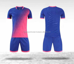 Uniforme de Fútbol Personalizado de Alta Calidad, 100% Poliéster, Elástico, de Secado Rápido, para Equipos de Fútbol - Product Image 2