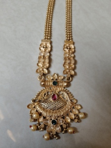 LUCENTARTS JEWELLERY Venta al por Mayor India 2024 Última Moda Étnica Hecha a Mano Ajustable Chapado en Oro Aleación Gargantilla Aniversario - Product Image 4