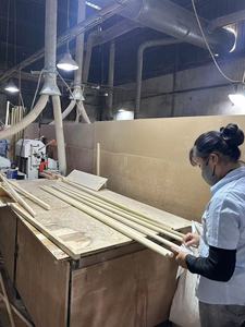 Manche de rechange polyvalent en bois massif pour balai, serpillière, tringle à rideau, mât de drapeau, support en bois pour projets de construction - Product Image 5