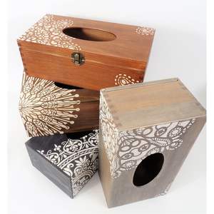 Porte-serviettes en MDF Premium RR ENTERPRISES 10, solide et durable, écologique, pour serviettes en papier, Inde - Product Image 6