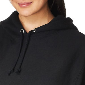 Nouveau Pull à Capuche Ample Hiver 2026 en Coton Épais pour Femme – Modèle Court – Fabrication et Vente en Gros – OEM Tendance - Product Image 3