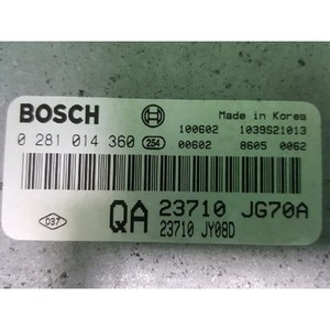 Unité de commande moteur d'occasion Koleos 2008-2011 GENUINE 23710JY08D - Product Image 2