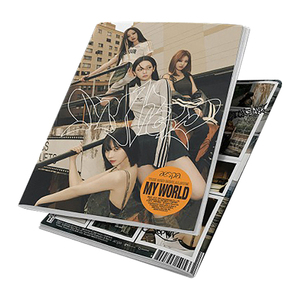 AESPA - มินิอัลบั้มชุดที่ 3 [ MY WORLD ] รุ่น TABLOID VER. อัลบั้มเคป๊อปขายดีที่สุดในเกาหลี - Product Image 1