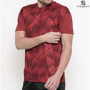 Camiseta Deportiva Sublimada para Hombre, Diseño Personalizado, Cuello Redondo, Manga Corta, Transpirable, Secado Rápido, Ropa Deportiva de Verano 2026 - Product Image 2
