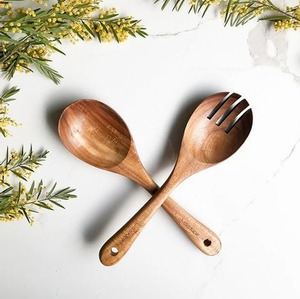 Japandi Inspired Kitchen Tool Set – Minimal Wooden Cooking Utensils for Elegant Everyday Use - Product Image 3