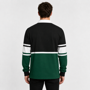 Camiseta de Rugby Personalizada Premium sin Mangas, Transpirable, 100% Poliéster, para Deportes de Equipo, Cuello en V Clásico, Antibacteriana - Product Image 3