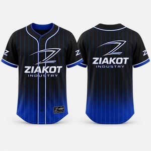 Ziakot เสื้อกีฬาเบสบอลสำหรับทุกเพศ, เสื้อกีฬาแขนสั้นระบายอากาศได้ดีสวมใส่ได้พอดีตัว - Product Image 3