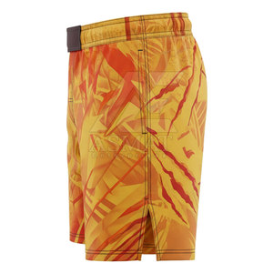 Pantalones cortos de lucha libre profesional para hombre, tela ligera y transpirable para entrenamiento, competición y práctica en el gimnasio - Product Image 4