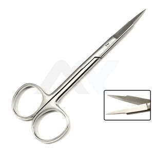 Ensemble d'instruments chirurgicaux dentaires Goldman Fox LaGrange Beebee 6 pièces en acier inoxydable, ciseaux à iris, ciseaux dentaires manuels - Product Image 5