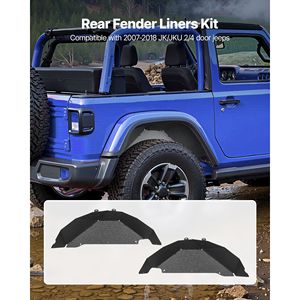 Garde-boue en acier, plaque de protection, doublure d'aile pour Jeep JK/JKU 2007-2018, 2/4 portes - Product Image 2