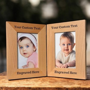 Assured Quality Wooden Photo <b>Frame</b> Rectangular Vertical Engraved Handmade Tabletop Classic - Product Image 6