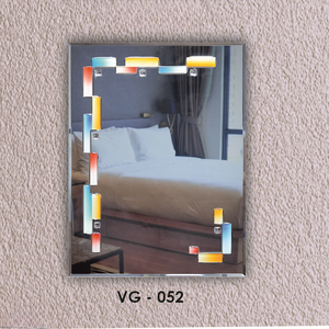 Contemporary V-groove <b>Mirror</b> Offers a Stylish and Artistic Addition to Any Modern Interior Art Decor - Product Image 4