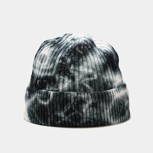 Unisex Pom Pom Beanie Custom Tie Dye Knitted Winter Scarf <b>Hat</b> <b>Glove</b> <b>Sets</b> for Winter Wholesale Best Selling Knitted <b>Hats</b> - Product Image 1
