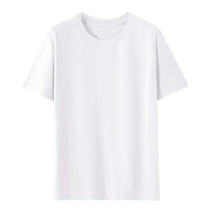 Camiseta de Cuello Redondo de Algodón Puro de 180 g con Logotipo Personalizado Bordado a Precio de Fábrica de Bangladesh China, Camiseta para Hombre - Product Image 3