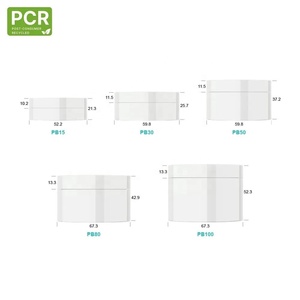 PCR 80ml PP Cream Jar for Skin Care Lotions Facial Cleansers Serums-PB-PCR Series for Cosmetics Industry - Product Image 3