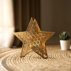 Décorations de maison pour le Ramadan 2026, lanternes marocaines classiques et bougeoirs faits à la main pour la décoration de table et de sol - Product Image 4