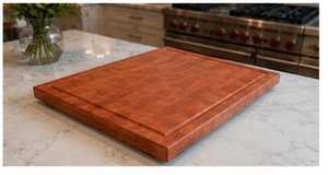Planche à découper rectangulaire en bois antidérapante, emballage individuel, compatible lave-vaisselle, planche à découper moderne en bois - Product Image 6