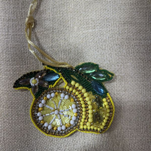 Abalorio de alta calidad hecho a mano, estilo bohemio cristiano, con perlas de imitación y cuentas de vidrio lampwork en forma de paz, para bolso infantil, con cuentas de semilla - Product Image 1