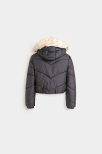 Chaqueta Acolchada de Punto Impermeable y Transpirable para Mujer, Diseño Acolchado Cálido para Invierno - Product Image 4