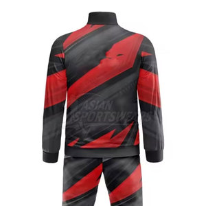 Survêtements de rugby imprimés haute performance, écologiques, imperméables, respirants, à séchage rapide, coupe-vent, pour l'entraînement en équipe en extérieur - Product Image 5